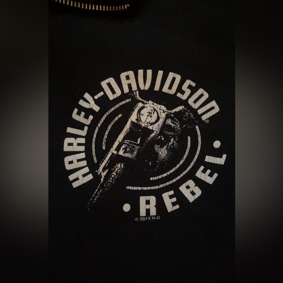 Men’s Harley-Davidson Voodoo New Orleans French Quarter XXL Zip Up - Picture 3 of 5